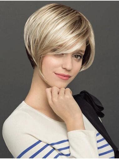 8" Capless Platinum Blonde Straight Ladies Bob Wigs: The Perfect Choice for 2025