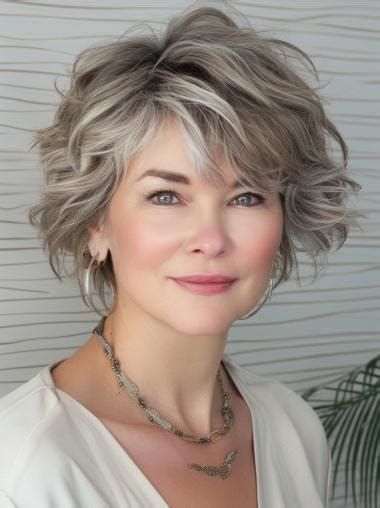 8" Grey Monofilament Wigs: Remy Human Hair VS Synthetic