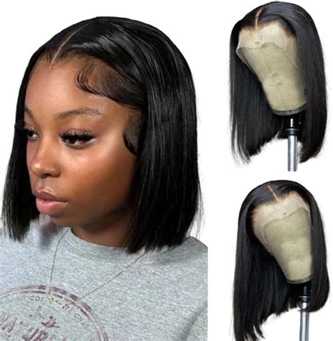 8" Human Hair Bob Wigs: Short vs Long