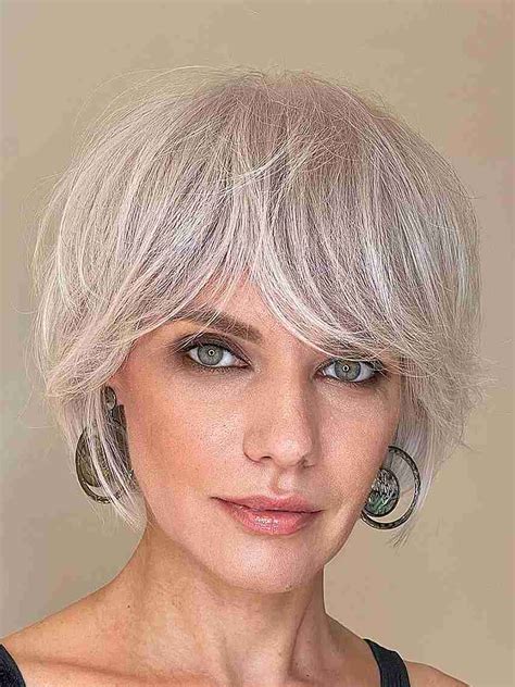 8" Platinum Blonde 2025: VS Human Hair Wigs