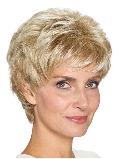 8" Straight Capless Synthetic Layered Best Short Wigs