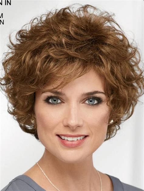 8" Wavy Brown Classic Short Wigs