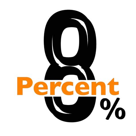 8%