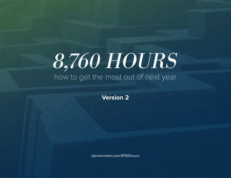 8,760 Hours: Unveiling the Hidden Value of a Year