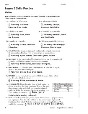 8 3 Skills Practice Answer Key PDF