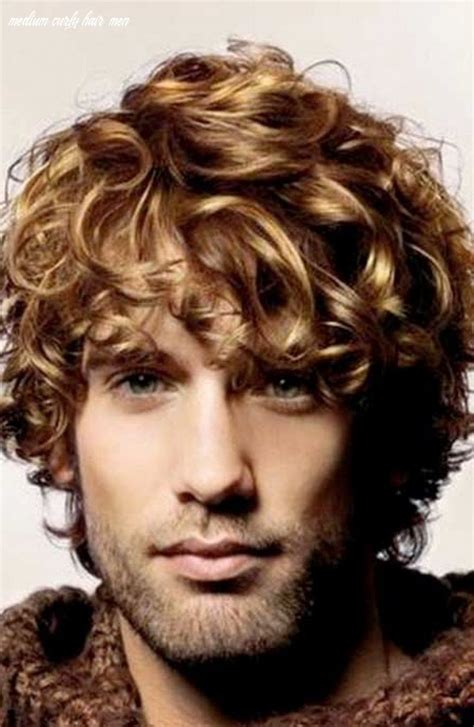 8 Best Male Medium Curly Hairstyles