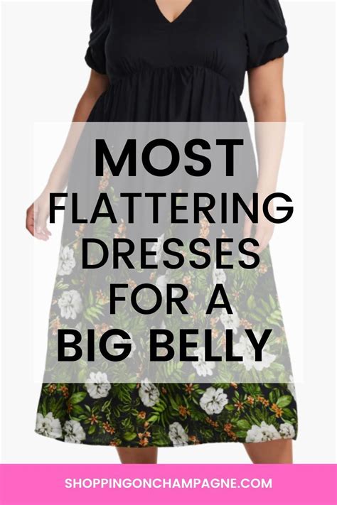 8 Dresses for Large Stomachs That Will Make You Feel Fabulous!!