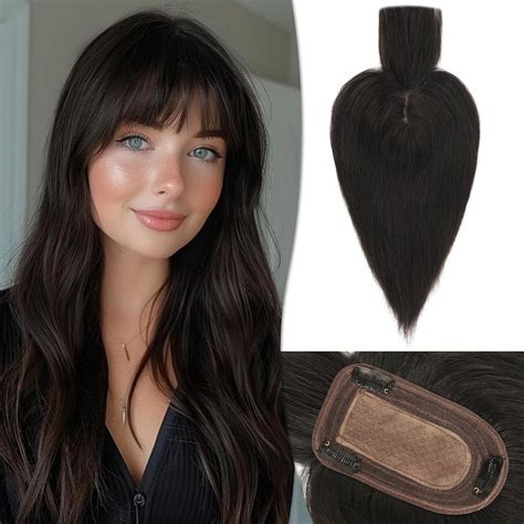 8 Human Hair Toppers with Bangs to Amplify Your Crown Glory