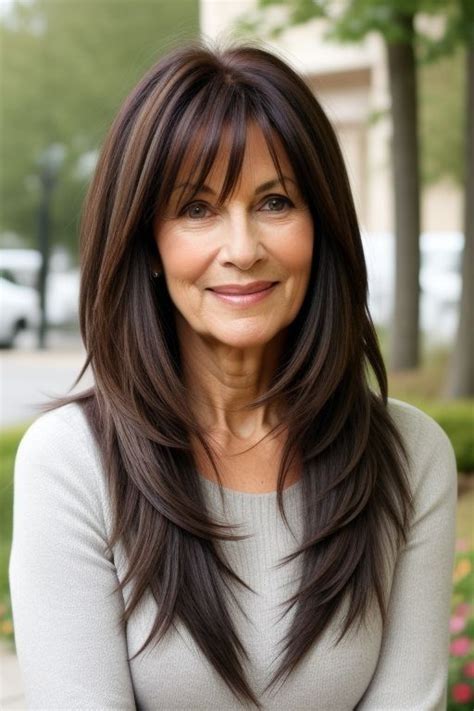 8 Long Hair Styles for Women Over 50 That Will Turn Heads