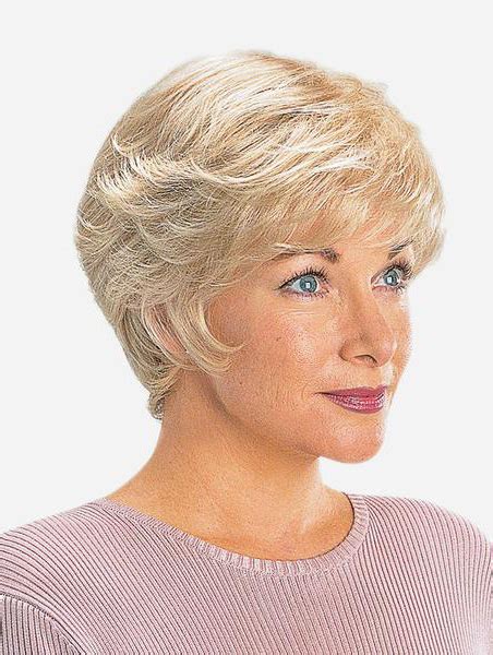 8 Monofilament Synthetic Wigs: Blonde vs. Gray