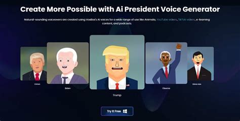 8 President AI Voice Generators: Free Online & Realistic