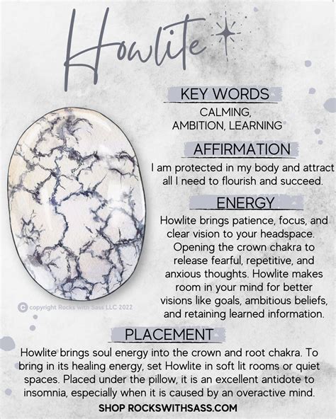 8 Properties of Howlite: The Calming Stone