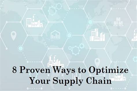 8 Proven Ways to Optimize Your Transport & Logistics Management