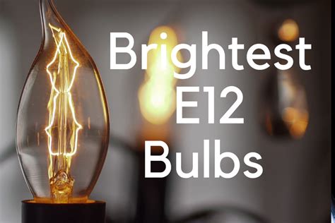 8 Unbelievable Ways to Illuminate Your Home with E12 LED Lamps