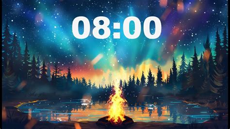 8 minute timer with relaxing music