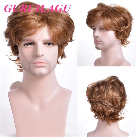 8 vs. 10: Brown Great Short Wigs For Men 2025