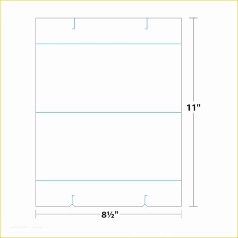 8.5 X 11 Table Tent Template