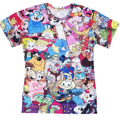 80's cartoon shirts