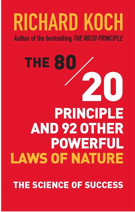 80/20 Principle and 92 Other Powerful Laws of Nature Epub