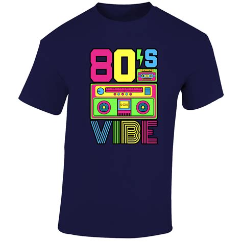 80s Men's T-Shirts: A Journey to the Past with a Twist