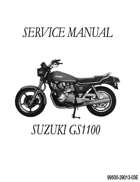 82 suzuki gs1100 repair manual Kindle Editon