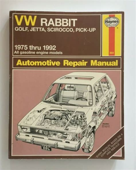83 rabbit repair manual Reader