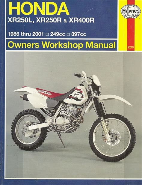 85 xr250r workshop manual PDF