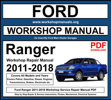 88 ford ranger repair manual pdf Ebook Doc