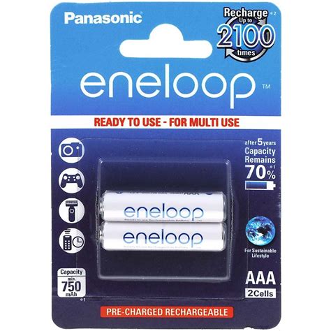 8x aaa baterias pilas panasonic eneloop bk 4mcce 800mah bateria pila Epub