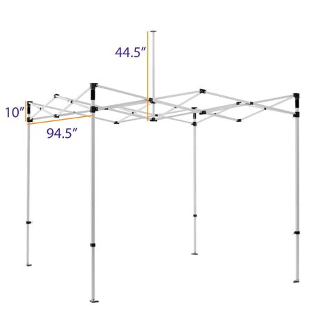 8x8 canopy frame