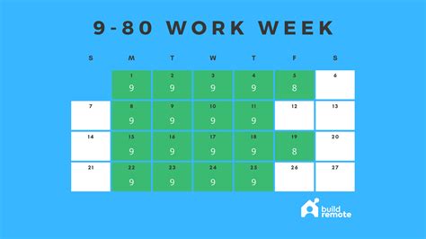 9 80 Work Schedule Excel Template
