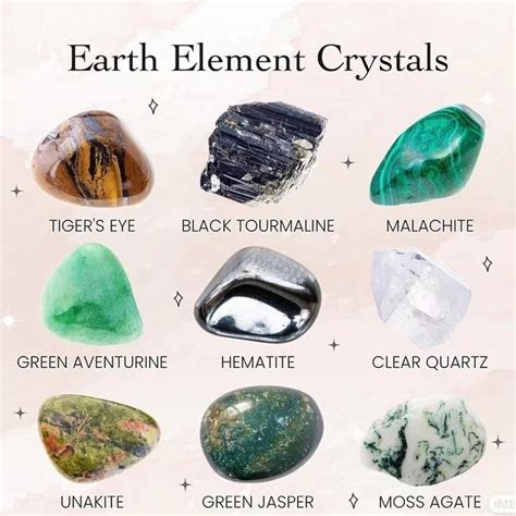 9 Crystal Elements for Spiritual Growth and Energy Healing