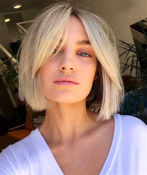 9 Stunning Short Hair with Bangs Hairstyles for Square Faces