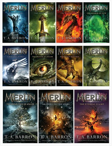9 books Lost Years of Merlin Set Complete TA Barron Merlin Series The Lost Years of Merlin Epub