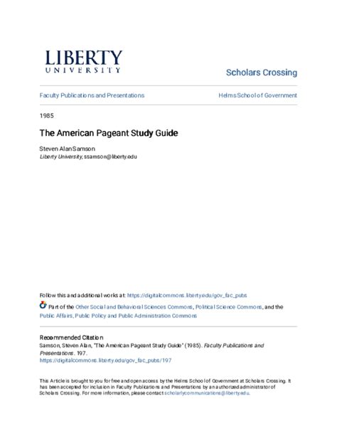 9 weeks american pageant study guide answer Reader