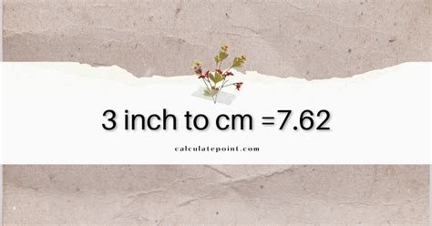 9.3 cm to Inches: A Comprehensive Guide