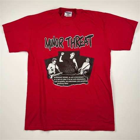 90's Minor Threat Shirt: A Nostalgic Dive into Hardcore Punk's Legacy