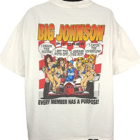 90's big johnson t shirts