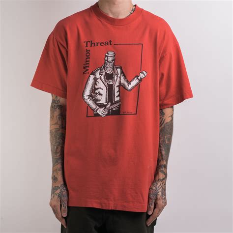 90's minor threat shirt