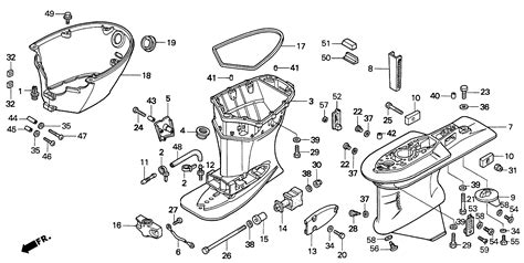 90 hp honda outboard motor diagram Reader