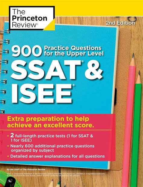 900 practice questions for the upper level ssat and isee private test preparation Kindle Editon