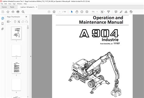 904 liebherr manual Ebook Kindle Editon