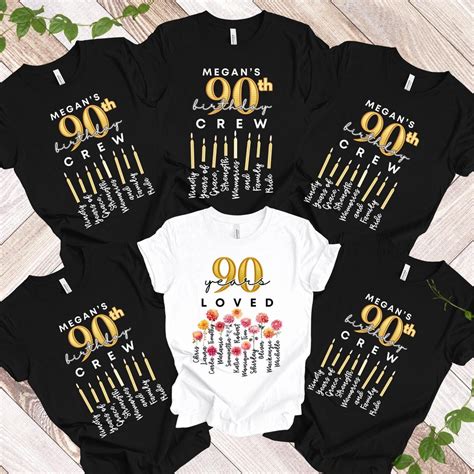 90th Birthday Shirts: A Timeless Celebration