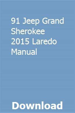 91 Jeep Laredo Manual Ebook Reader