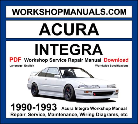 91 integra manual pdf Kindle Editon