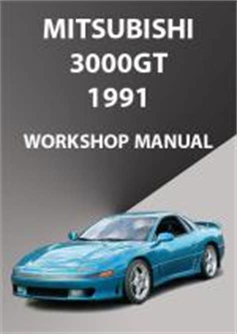 91 mitsubishi 3000gt repair manual Reader