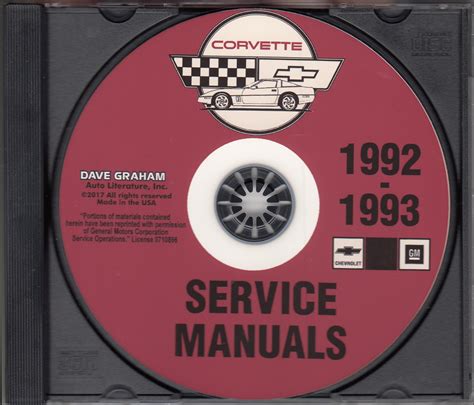 92 corvette repair manual Doc