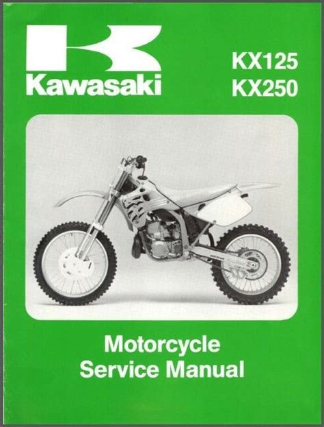 92 kx125 repair manual PDF