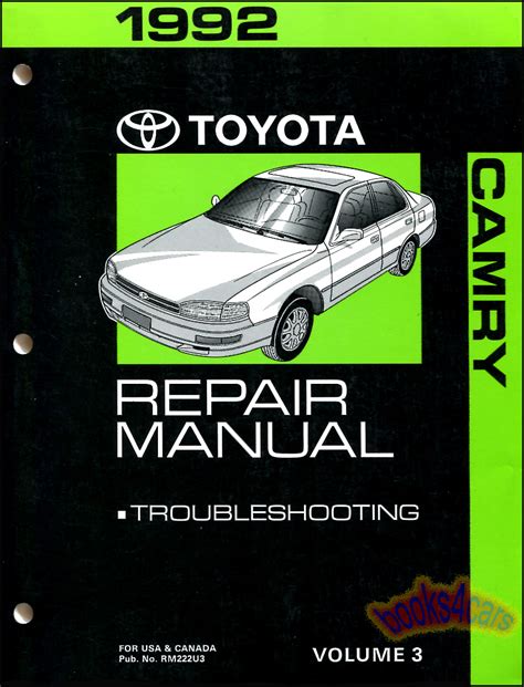 92 toyota camry engine repair book pdf Kindle Editon