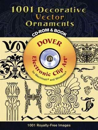 922 Decorative Vector Ornaments CD-ROM and Book Kindle Editon